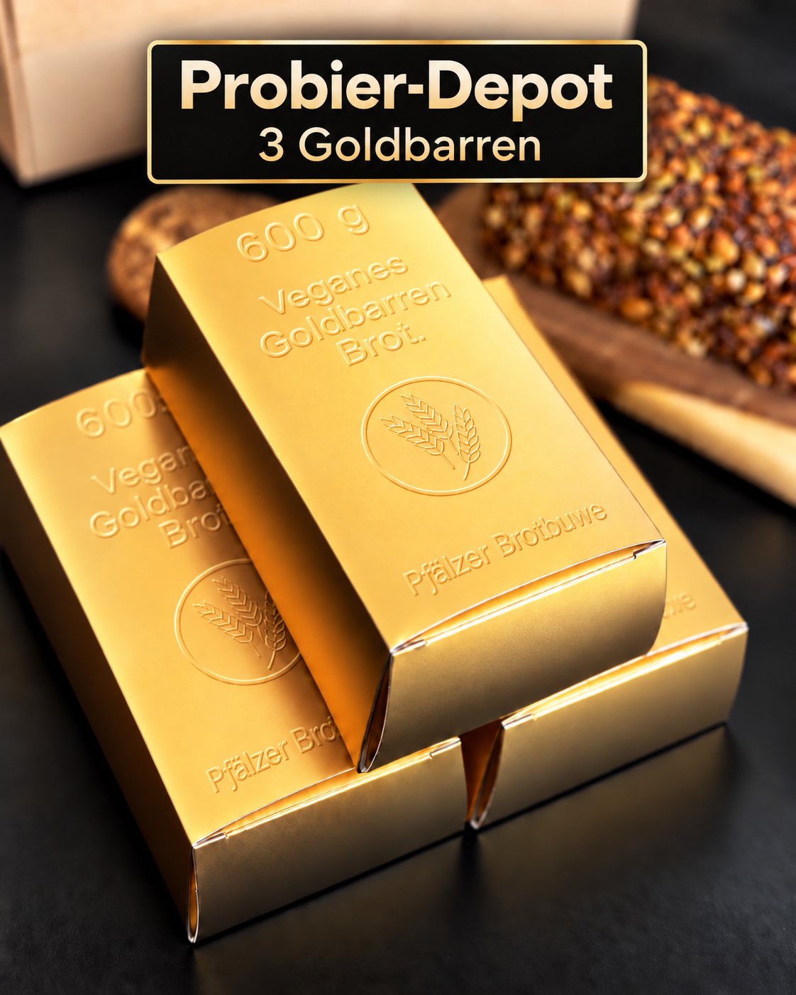 Goldbarren Depot