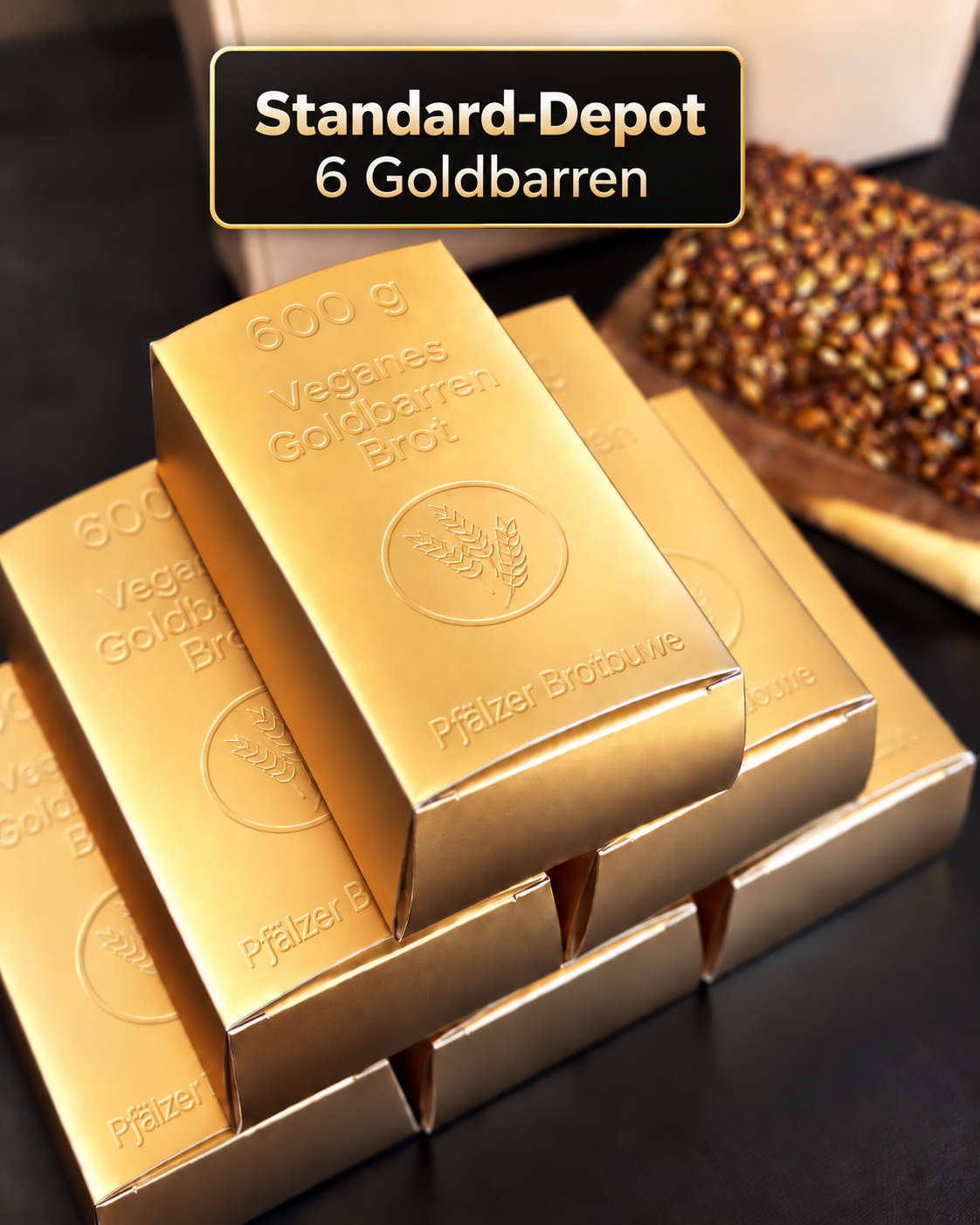 Goldbarren Depot